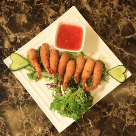 Golden Fry Prawns