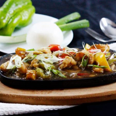 Sizzling Prawns