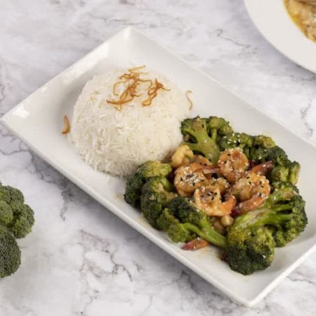Brocolli Shrimps