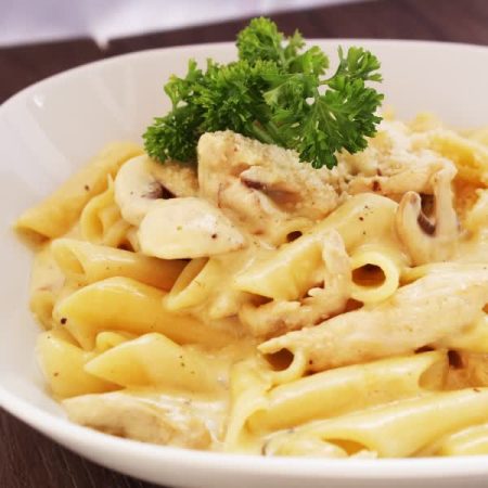 Chicken Pasta with Mushroom
