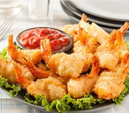 Golden Fry Prawns