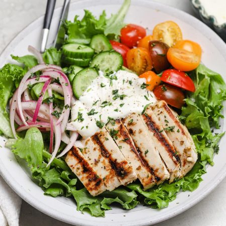 Halloumi Salad